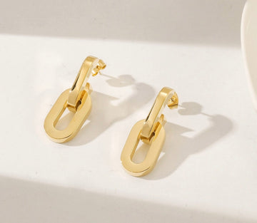 Paper Clip Earring